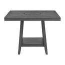  Elements International Seneca D-7670-3-CT Square Counter Table IMAGE 2