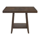  Elements International Seneca D-7670-5-CT Square Counter Table IMAGE 2