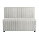  Elements International Jemma D-7570-6-BN Upholstered Bench IMAGE 2