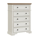  Elements International Eastwood Y-13160-7-CH Youth 5-Drawer Chest IMAGE 1