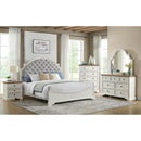  Elements International Eastwood Y-13160-7-FUB Youth Full Upholstered Bed IMAGE 3