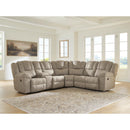 Signature Design by Ashley Pearce-Pike PC69205S1 3 pc Reclining Sectional with Console IMAGE 3