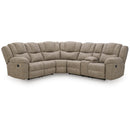  Signature Design by Ashley Pearce-Pike PC69205S2 3 pc Reclining Sectional with Console IMAGE 1