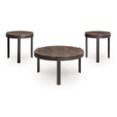  Signature Design by Ashley Horizon Hills T186-13 Occasional Table Set IMAGE 2