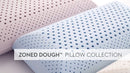  Malouf Zoned Dough® + Bamboo Charcoal King Bed Pillow ZZKKMPZB EXTERNAL_VIDEO 1
