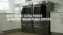 Color_Grey  -- 7.4 cu.ft. Gas Dryer with Extra Power™ Button EXTERNAL_VIDEO 3