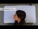  Malouf Shoulder Zoned Dough® + Lavender King Bed Pillow ZZKKSCMPASZL EXTERNAL_VIDEO 1