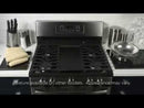  Color_Black  -- 30 inch Freestanding Gas Range EXTERNAL_VIDEO 1