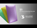  Malouf Zoned ActiveDough + Bamboo Charcoal King Bed Pillow ZZKKMPADZB EXTERNAL_VIDEO 1